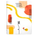 Portamenù linea Spaghetti -  A4 - 24,6x31,6 cm - bianco - Stilcasa