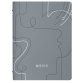 PortamenU' linea Linee - A4 - 24,6x31,6 cm - grigio - Stilcasa