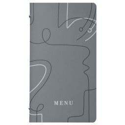 PortamenU' linea Linee - 18x31,6 cm - grigio - Stilcasa