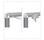 Lavagna Premium Plus - in sughero - 90x120 cm - Nobo