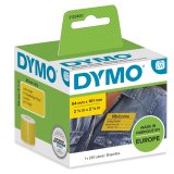 Rotolo 220 etichette LW 2133400 - 54 x 101 mm - carta - spedizione/badge - giallo - Dymo