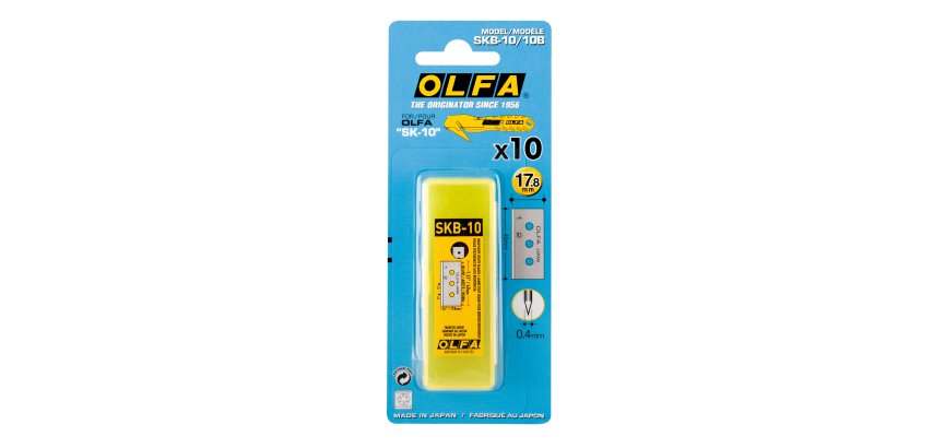 Lame di ricambio - per cutter SK-10 - Lebez - conf. 10 pezzi