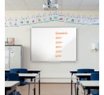 Lavagna bianca magnetica Premium Plus - 100  x  200 cm - Nobo