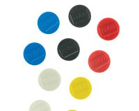 Magneti - diametro 3,8 cm - colori assortiti - Nobo - conf. 10 pezzi