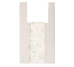 Shoppers Mini - 22 x 40 cm - mater-bi - bianco - scatola 500 pezzi