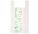 Shoppers Maxi - 30 x 60 cm - mater-bi - bianco - scatola 500 pezzi