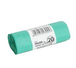 Sacchi bio - 50x60 cm - 30 L - 17 micron - verde - conf. 20 pezzi