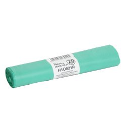 Sacchi bio - 70x70 cm - 70 L - 18 micron - verde - conf. 20 pezzi