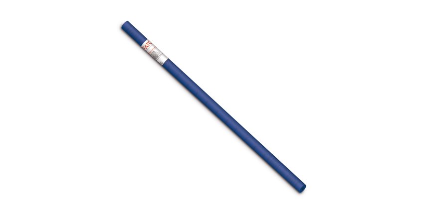 Tovaglia in rotolo - carta - 1,20 x 7 mt - damascata - blu notte - Fato