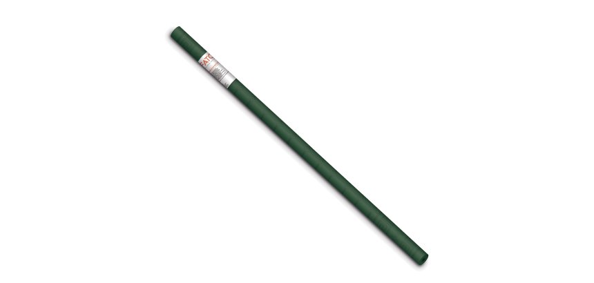 Tovaglia in rotolo - carta - 1,20 x 7 mt - damascata - verde foresta - Fato