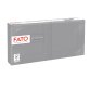 Tovagliolo - carta - 24 x 24 cm - 2 veli - grigio - Fato - conf. 100 pezzi