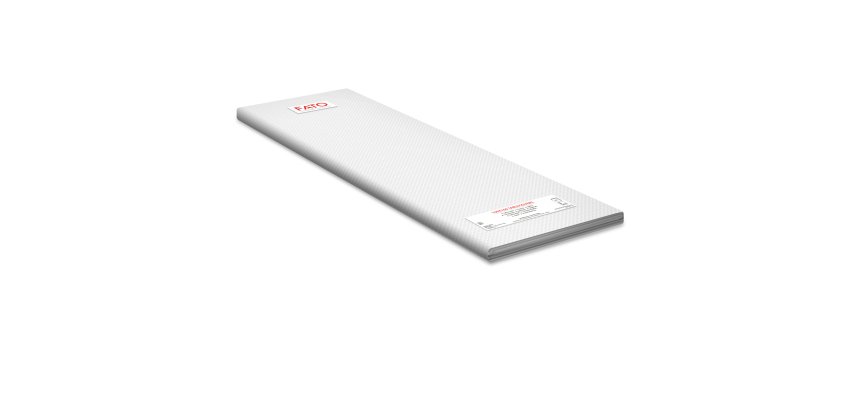 Tovaglia - carta riciclata - 100 x 100 cm - bianco - Fato - conf. 100 pezzi