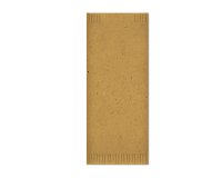 Busta portaposate - in fibra riciclata - con tovagliolo - 38 x 38 cm - Fato - conf. 700 pezzi