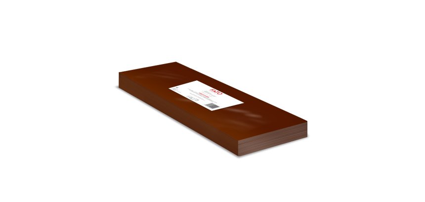 Tovaglia linea AirLaid - 100 x 100 cm - cacao - Fato - conf. 25 pezzi