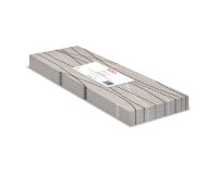 Tovaglia linea Airlaid - 100 x 100 cm - perla / tortora - Fato - conf. 25 pezzi