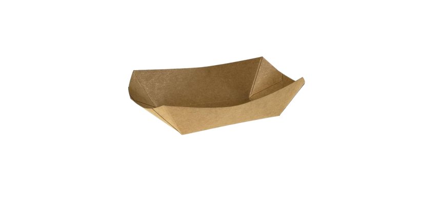 Vaschetta Street Food - per fritti - 13 x 8,5 x 3,5 cm - Leone - conf. 125 pezzi