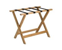 Reggivaligia da hotel - 65 x 36 x 15 cm - bamboo - Leone
