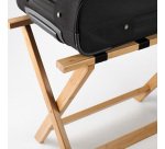 Reggivaligia da hotel - 65 x 36 x 15 cm - bamboo - Leone