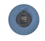 Orologio da parete HorMilena - diametro 30 cm - blu/legno - Alba