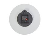 Orologio da parete HorMilena - diametro 30 cm - bianco/legno - Alba