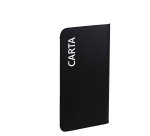 Etichetta adesiva raccolta differenziata - con stampa "CARTA" - 4,5 x 18 cm - vinile - bianco opaco - Medial