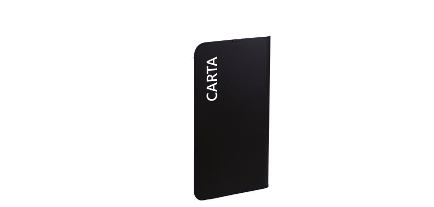 Etichetta adesiva raccolta differenziata - con stampa "CARTA" - 4,5 x 18 cm - vinile - bianco opaco - Medial
