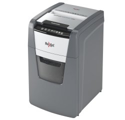 REXEL Distruggidocumenti Optimum Autofeed+130M, Taglio Micro, Sicurezza P-5, 130 Fogli, 44L