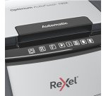 Rexel Optimum AutoFeed+ 130X paper shredder Cross shredding 55 dB 22 cm Black, Silver