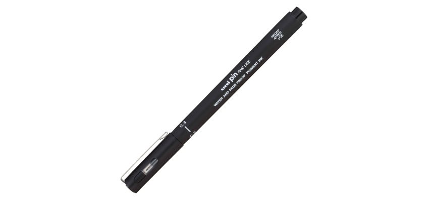 Uni-Ball Pin uni calligraphy pen Black 1 pc(s)