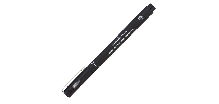 Uni-Ball Pin uni calligraphy pen Black 1 pc(s)