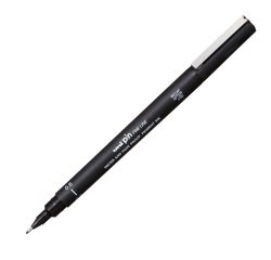 Pin fineliner - punta 0,6 mm - nero - Uni Mitsubishi