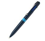 Penna a sfera Take 4 - punta media - 4 colori - fusto blu - Schneider