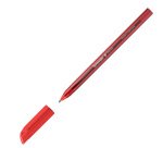 Penna a sfera Vizz - con cappuccio - punta media - rosso - Schneider