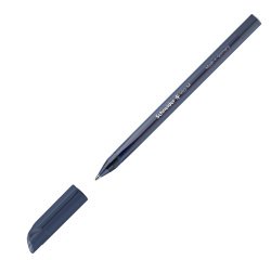 Penna a sfera Vizz - con cappuccio - punta media - blu notte - Schneider