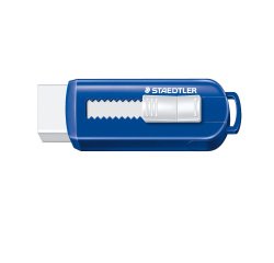Gomma a scorrimento Eraser - involucro blu - Staedtler