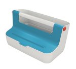 Cassetta portaoggetti Cosy - con maniglia - blu - Leitz