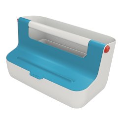 Cassetta portaoggetti Cosy - con maniglia - blu - Leitz