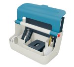Cassetta portaoggetti Cosy - con maniglia - blu - Leitz