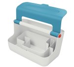 Cassetta portaoggetti Cosy - con maniglia - blu - Leitz