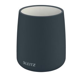 Portapenne Cosy - 10,8 x 8,5 cm - ceramica - grigio - Leitz