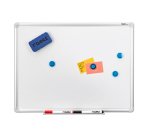 Lavagna bianca Basic - magnetica - 90 x 120 cm - Dahle