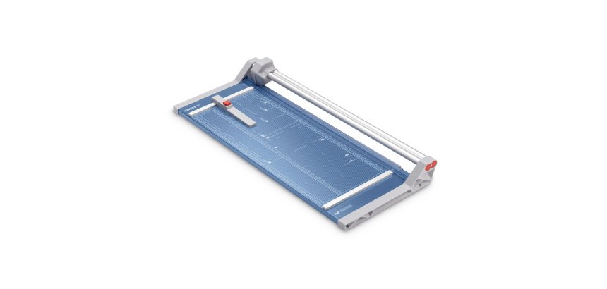 Taglierina a rullo professionale 554 - 91,5 x 36 cm - 720 mm - 20 fogli - blu/grigio - Dahle