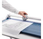 Taglierina a rullo professionale 554 - 91,5 x 36 cm - 720 mm - 20 fogli - blu/grigio - Dahle