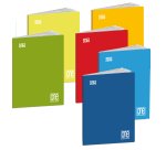 Maxiquaderno One Color Impatto Zero - A4 -  1 rigo - 20 +1 fg - 80 gr - Blasetti - expo 12 pezzi + 6 scatoline foglietti