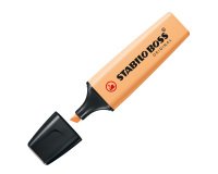 Evidenziatore Stabilo Boss Pastel - tratto 2 - 5 mm - arancione papaya 125 - Stabilo