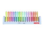Evidenziatori Swing Cool Pastel - punta a scalpello - tratto 1 - 4 mm - colori assortiti - Stabilo - deskset 18 pezzi