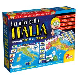Geopuzzle "La mia bella Italia" I'm a Genius - Lisciani