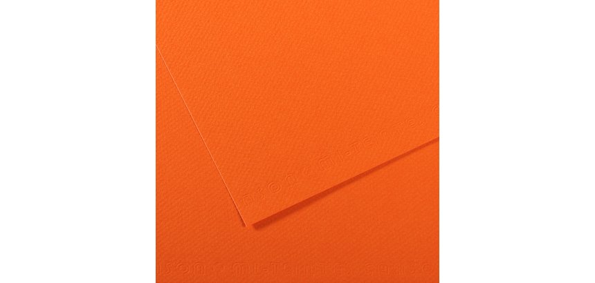 Foglio Mi-Teintes - A4 - 160 gr - arancione - Canson