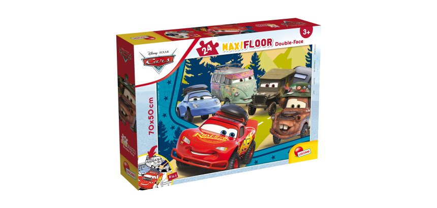 Puzzle Maxi "Disney Cars" - 24 pezzi - Lisciani