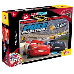 Puzzle Maxi ''Disney Cars 3 Challenge'' - 60 pezzi - Lisciani